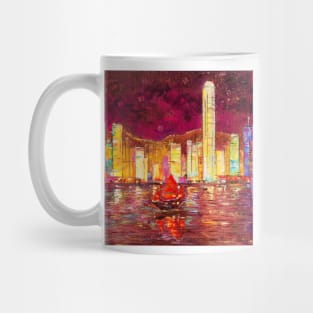 Night In Hong Kong Mug